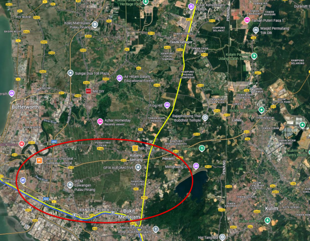 10 Acres Tanah Kelapa Sawit  (Bulanan min 7 - 8 tan) @ Bukit Mertajam @ RM 10 / kp image