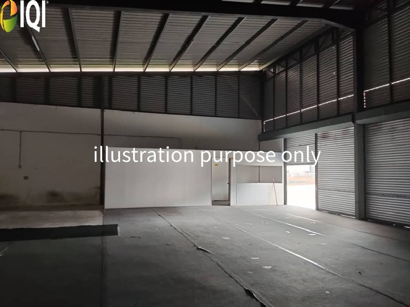 Kg Baru Sg Buloh warehouse facing main road for rent near LPD LATAR PLUS DUKE DASH