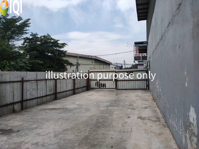 Kg Baru Sg Buloh warehouse facing main road for rent near LPD LATAR PLUS DUKE DASH image