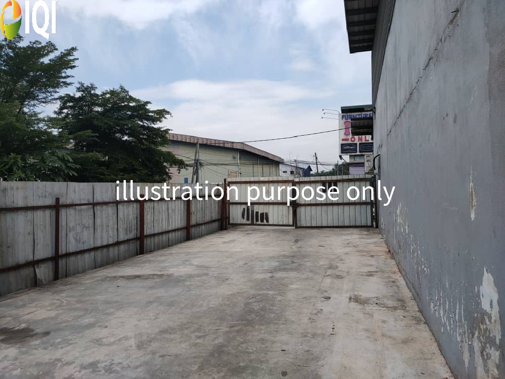 Kg Baru Sg Buloh warehouse facing main road for rent near LPD LATAR PLUS DUKE DASH image