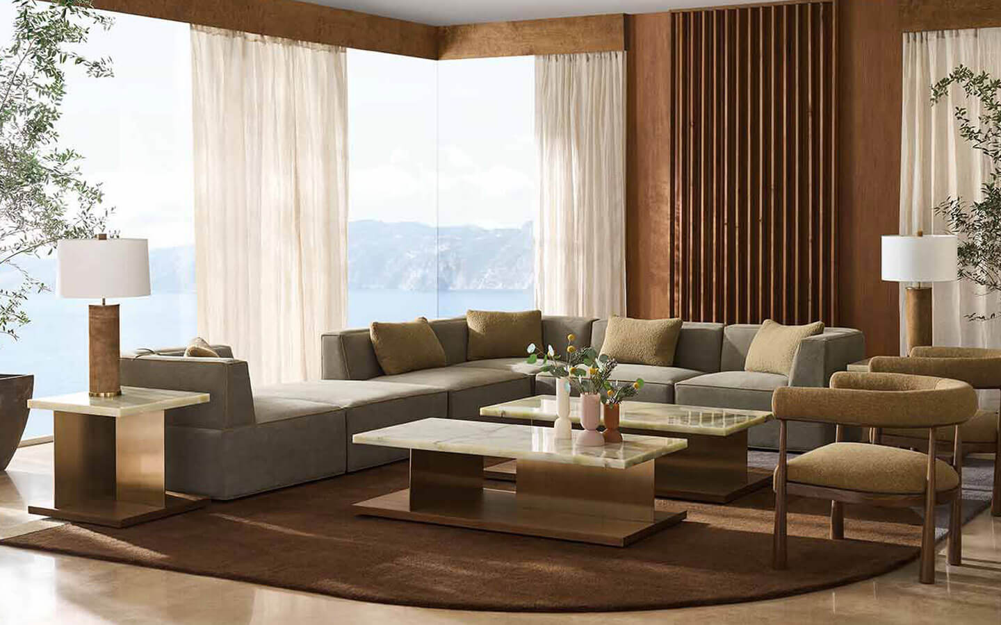 Three-bedroom Apartments with a Beautiful Sea view in Montenegrina Residence image