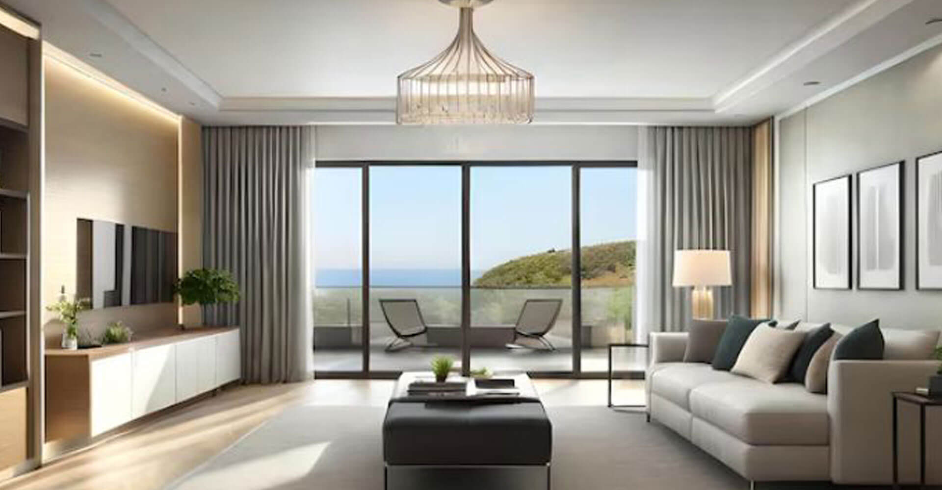 Three-bedroom Apartments with a Beautiful Sea view in Montenegrina Residence image