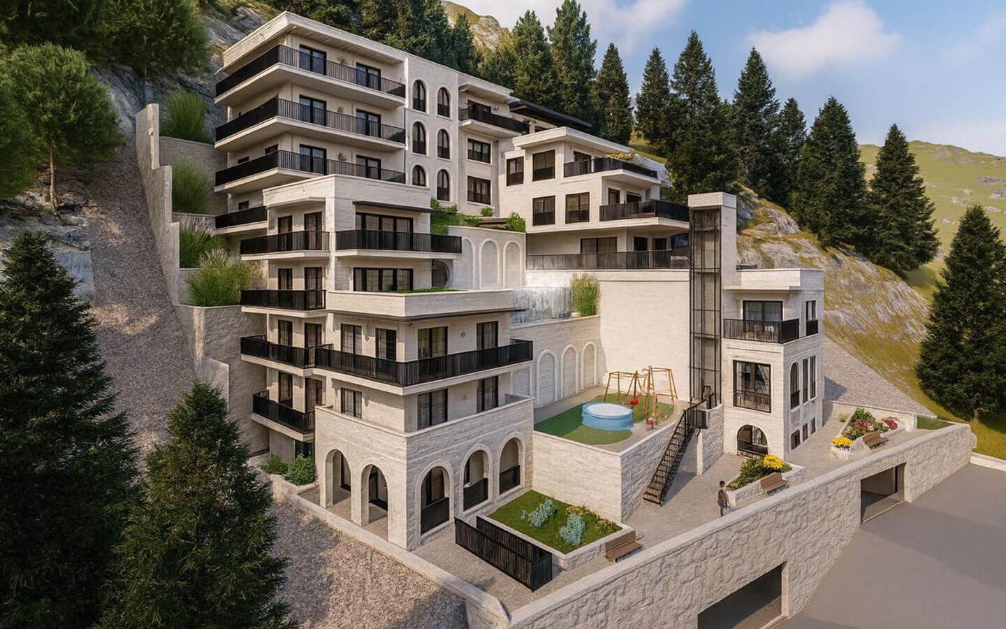 Three-bedroom Apartments with a Beautiful Sea view in Montenegrina Residence image