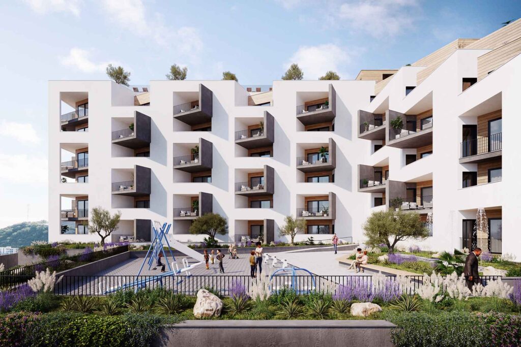 Two-bedroom apartment in the Vuelo Sobre residential building image