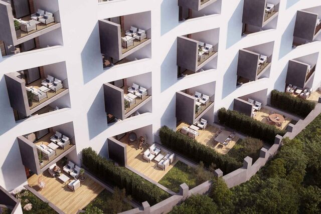 Two-bedroom apartment in the Vuelo Sobre residential building image