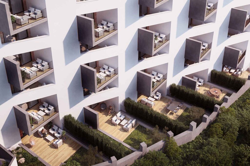 Two-bedroom apartment in the Vuelo Sobre residential building image