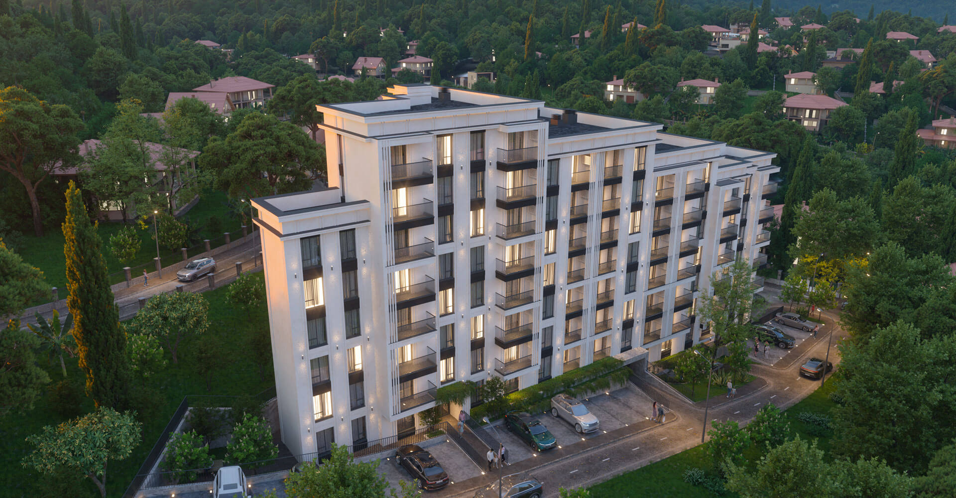 Two-bedroom apartments in the Promenade Residences image