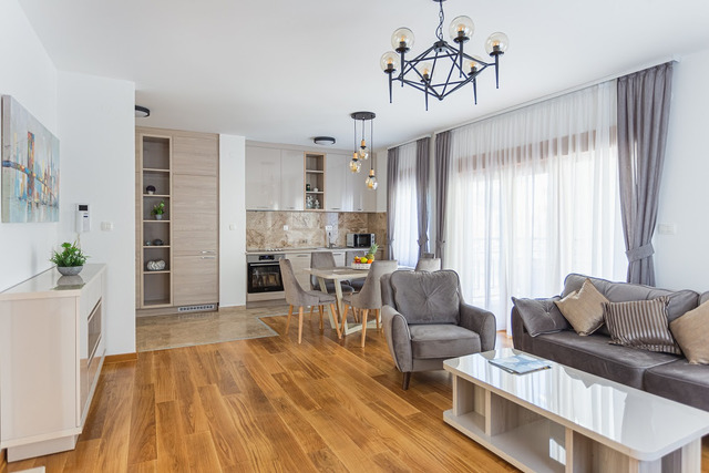 Elegant One-Bedroom Apartments in Budva Riviera image