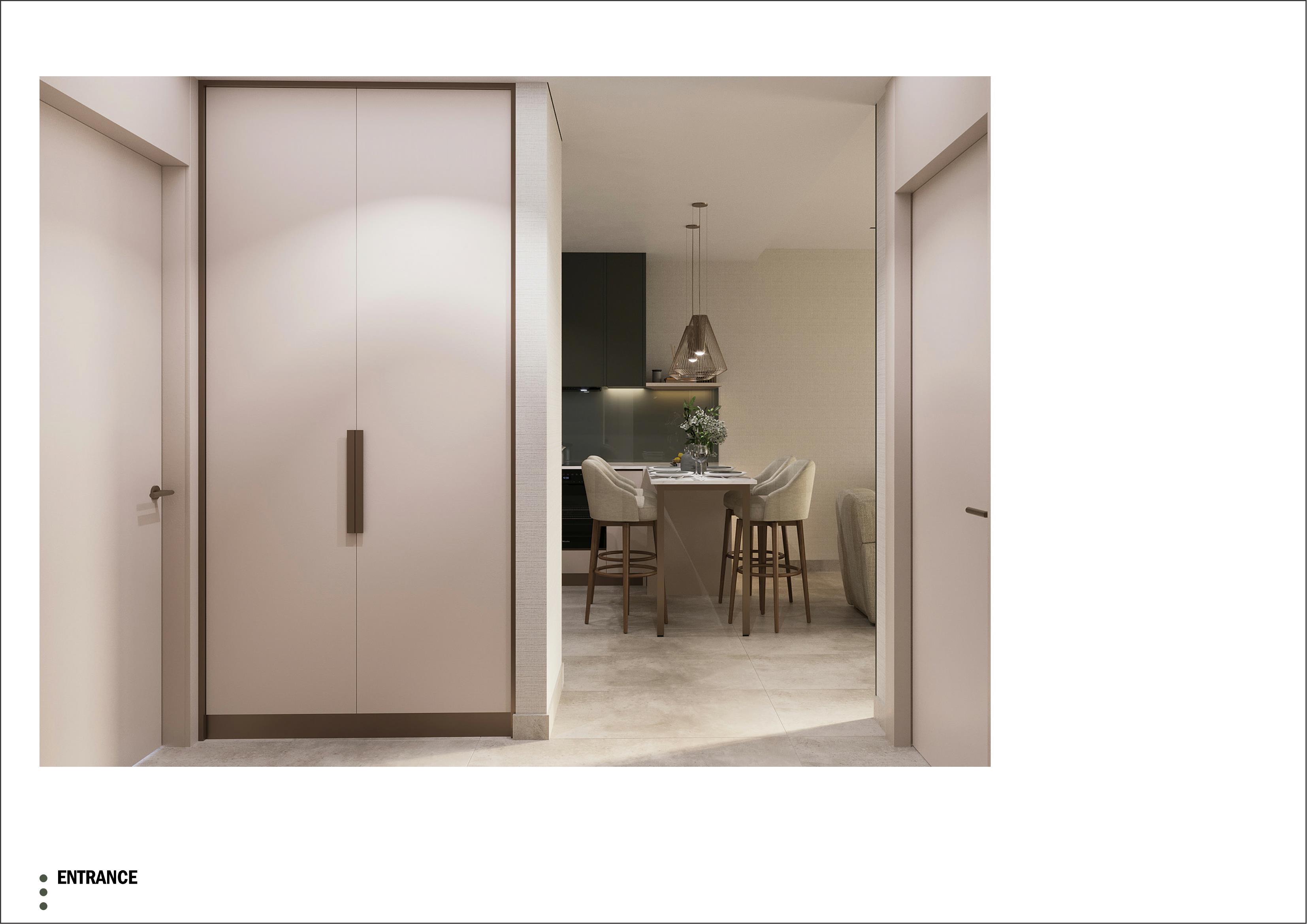 First-line one-bedroom apartments in the Marin Bay complex image