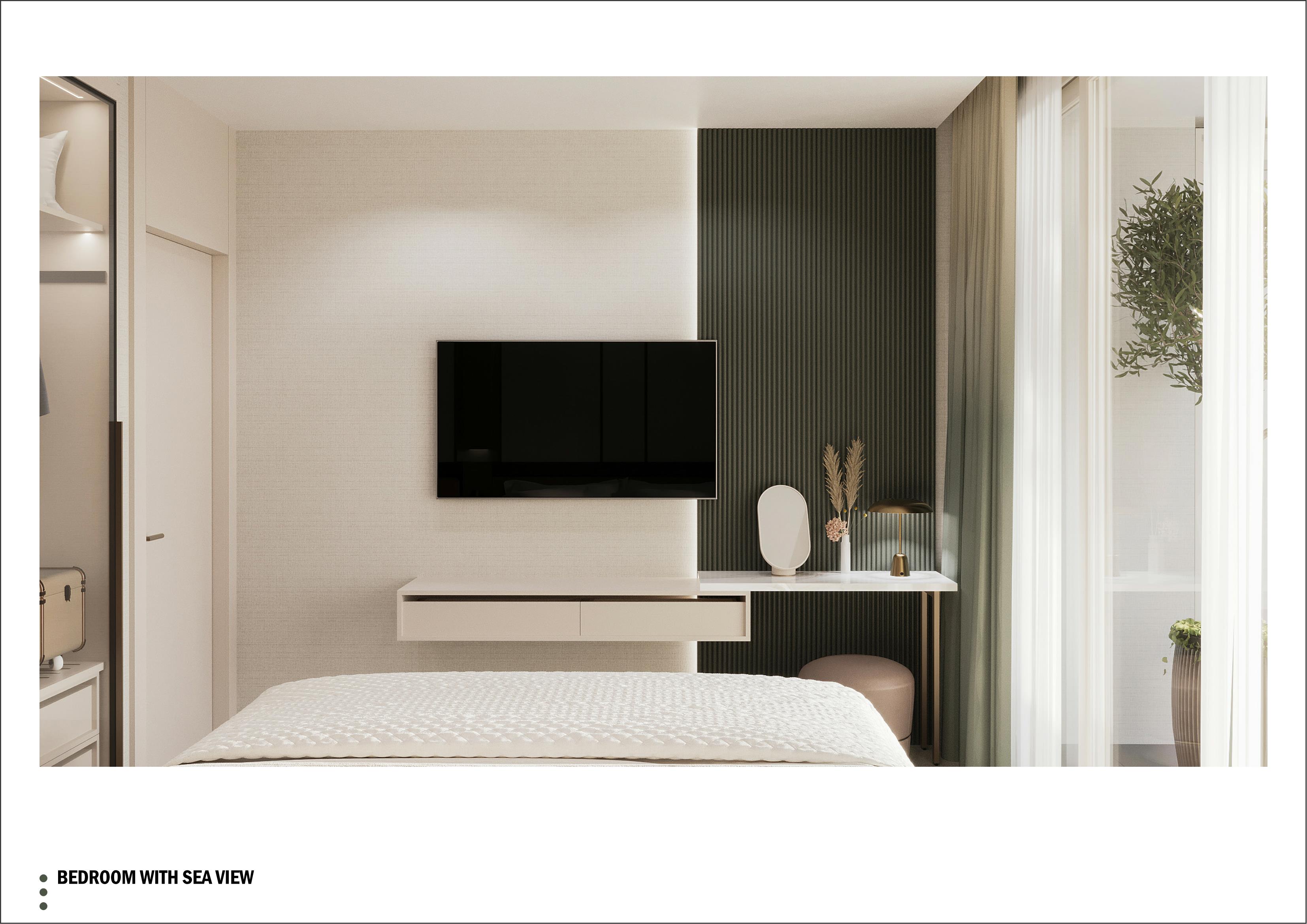 First-line one-bedroom apartments in the Marin Bay complex image