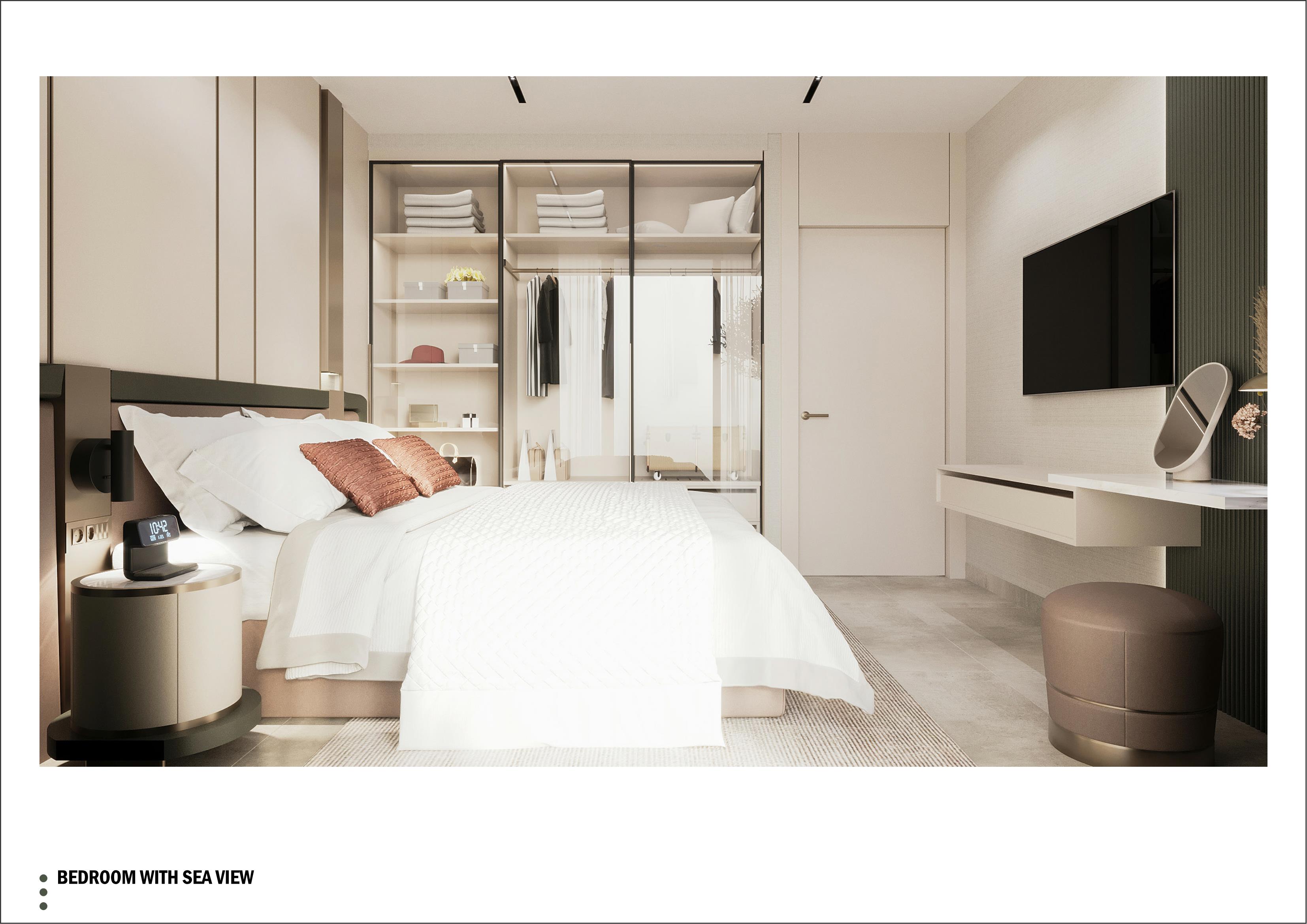 First-line one-bedroom apartments in the Marin Bay complex image