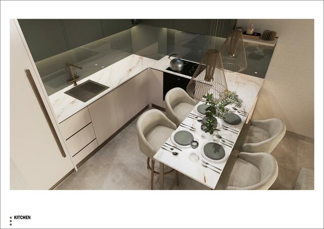 First-line one-bedroom apartments in the Marin Bay complex image