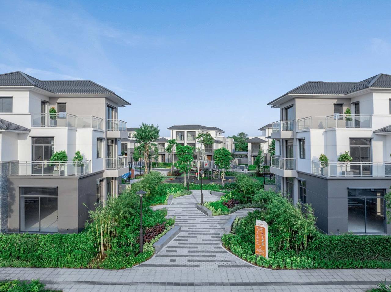 GLADIA KHANG DIEN - DETACHED VILLA AX-X - PRIVATE GARDEN - PRICE 51.915 BILLION image