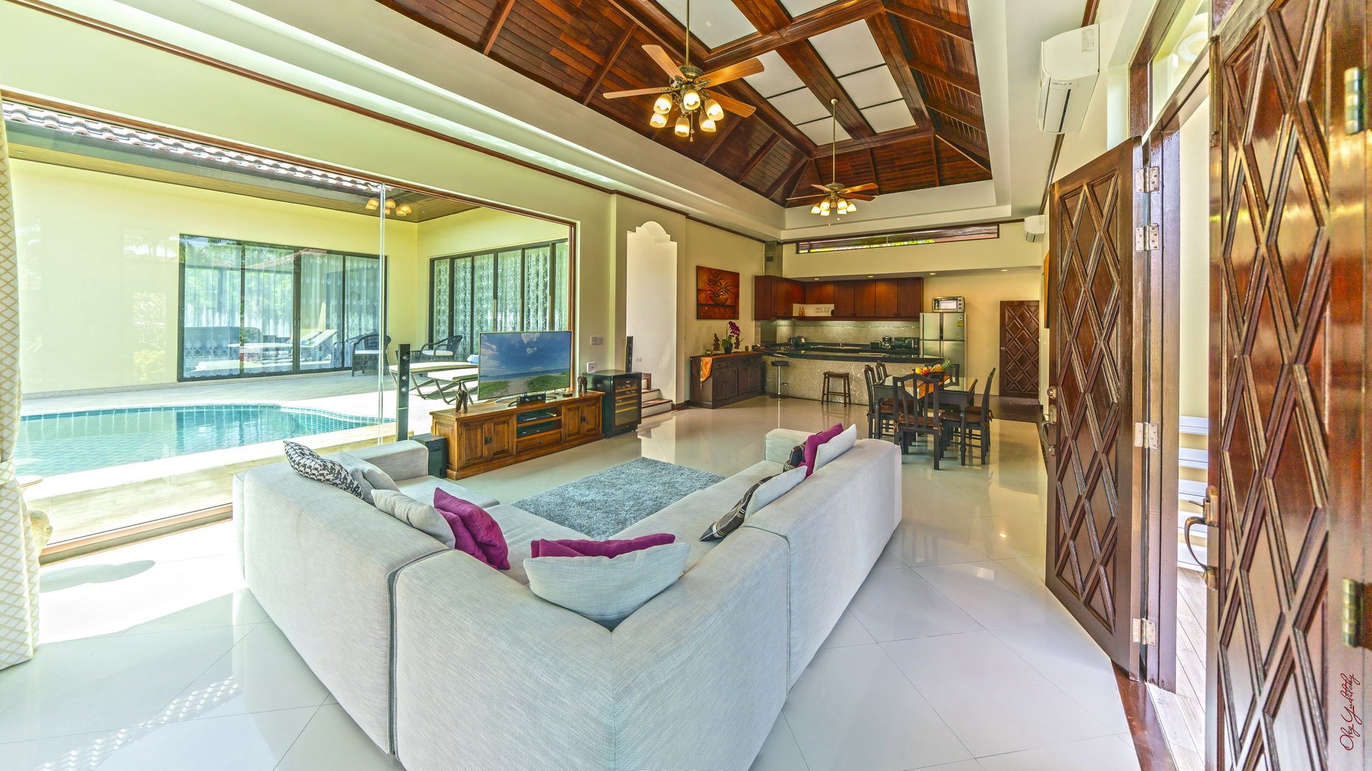 Luxury 3+1 Bedroom Pool Villa for Rent – Bang Tao image