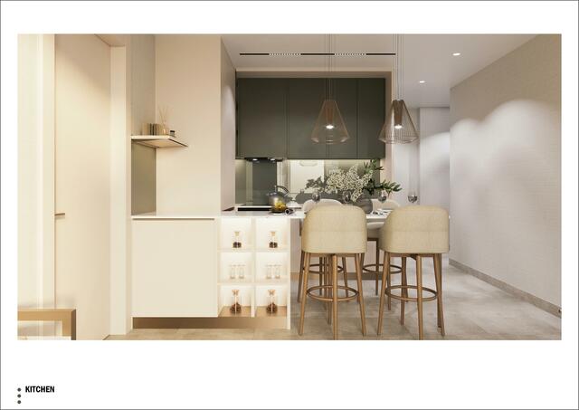 First-line two-bedroom apartments in the Marin Bay complex image