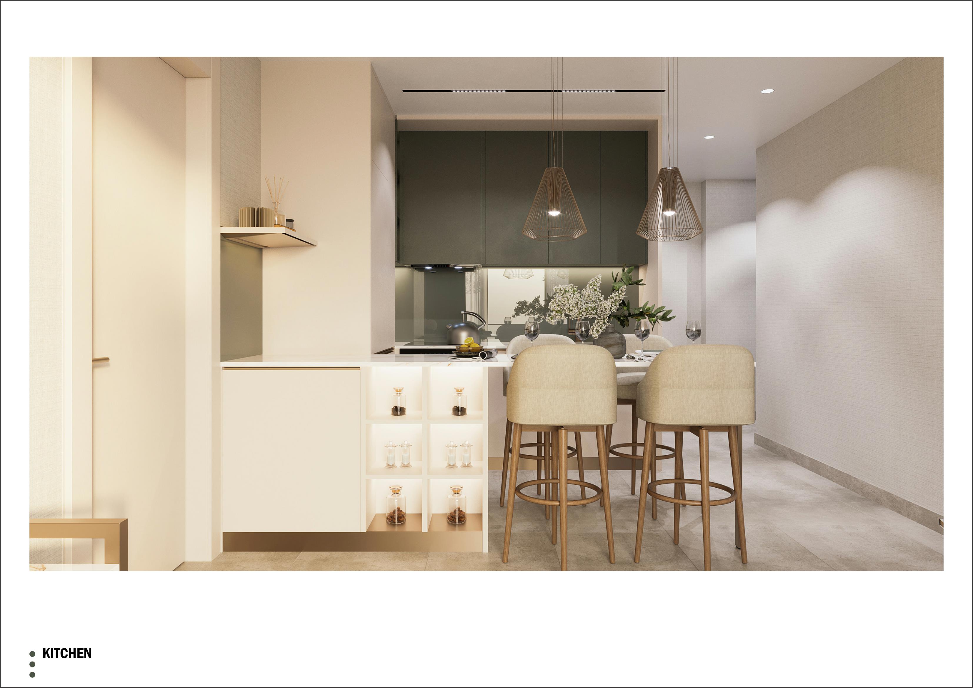 First-line two-bedroom apartments in the Marin Bay complex image