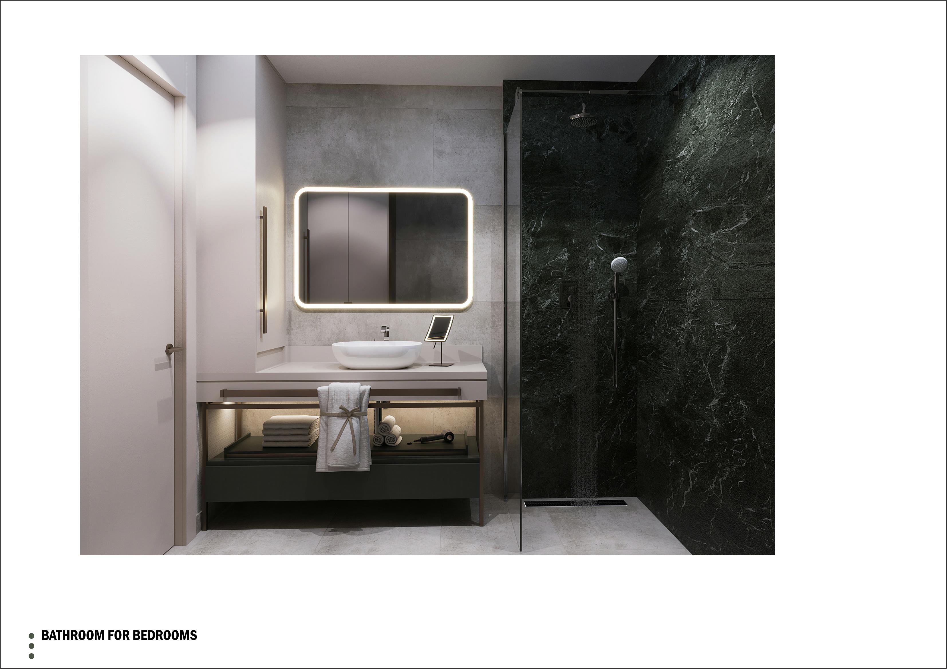 First-line two-bedroom apartments in the Marin Bay complex image