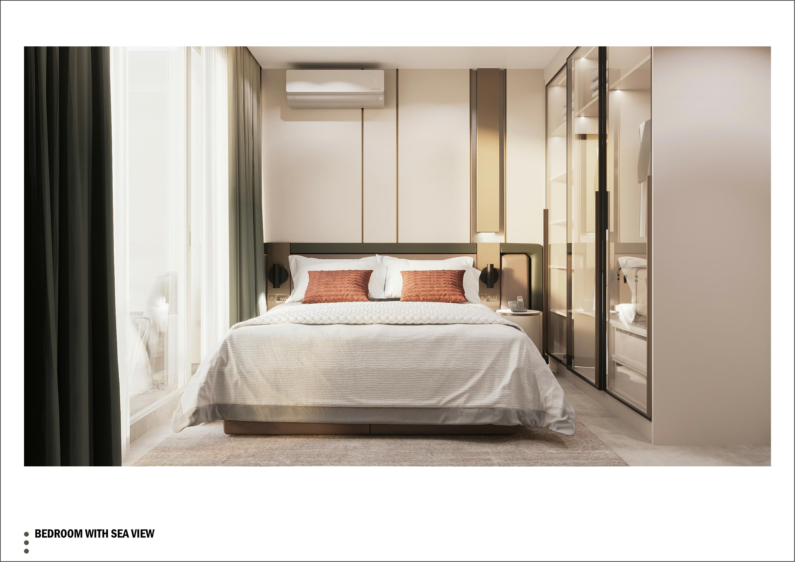 First-line two-bedroom apartments in the Marin Bay complex image