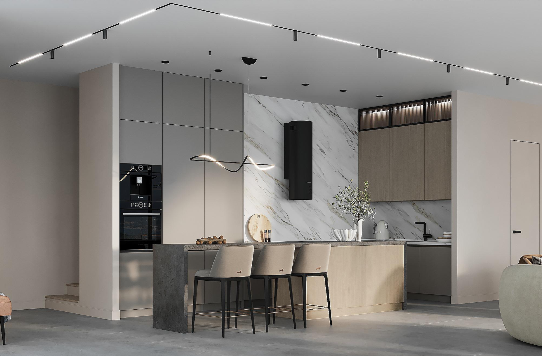 Spacious Two-Bedroom Apartments in The Cube Premium Complex image