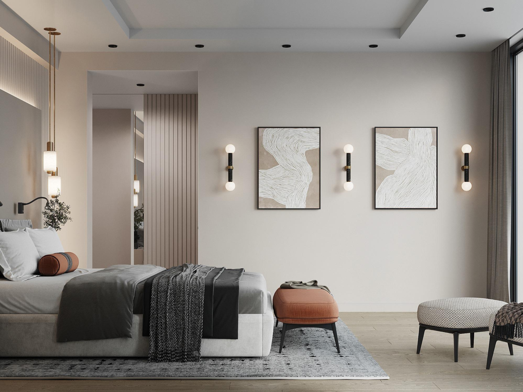 Spacious Two-Bedroom Apartments in The Cube Premium Complex image