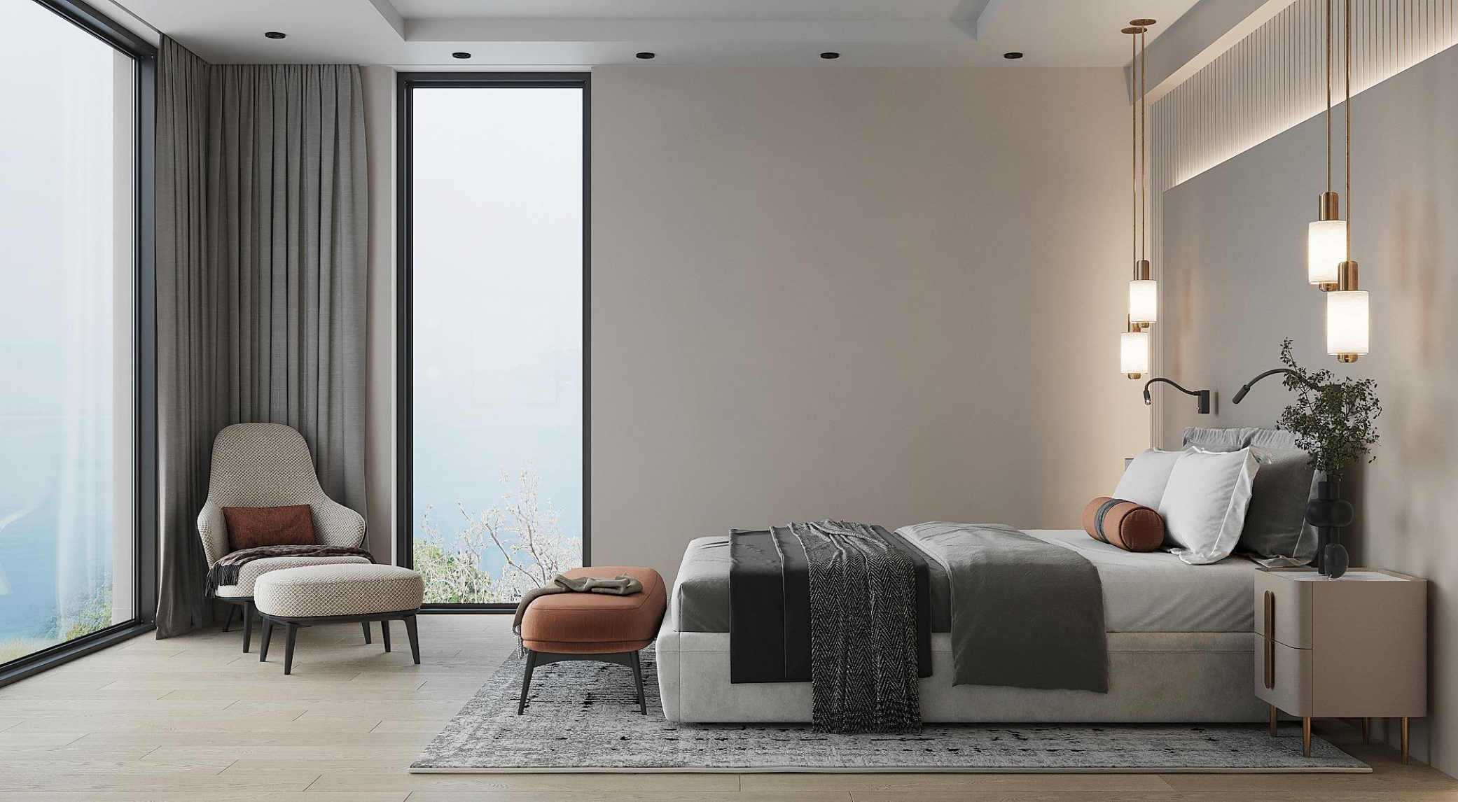 Spacious Two-Bedroom Apartments in The Cube Premium Complex image