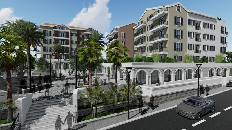 Modern two-bedroom apartments in the AMALTHEA complex