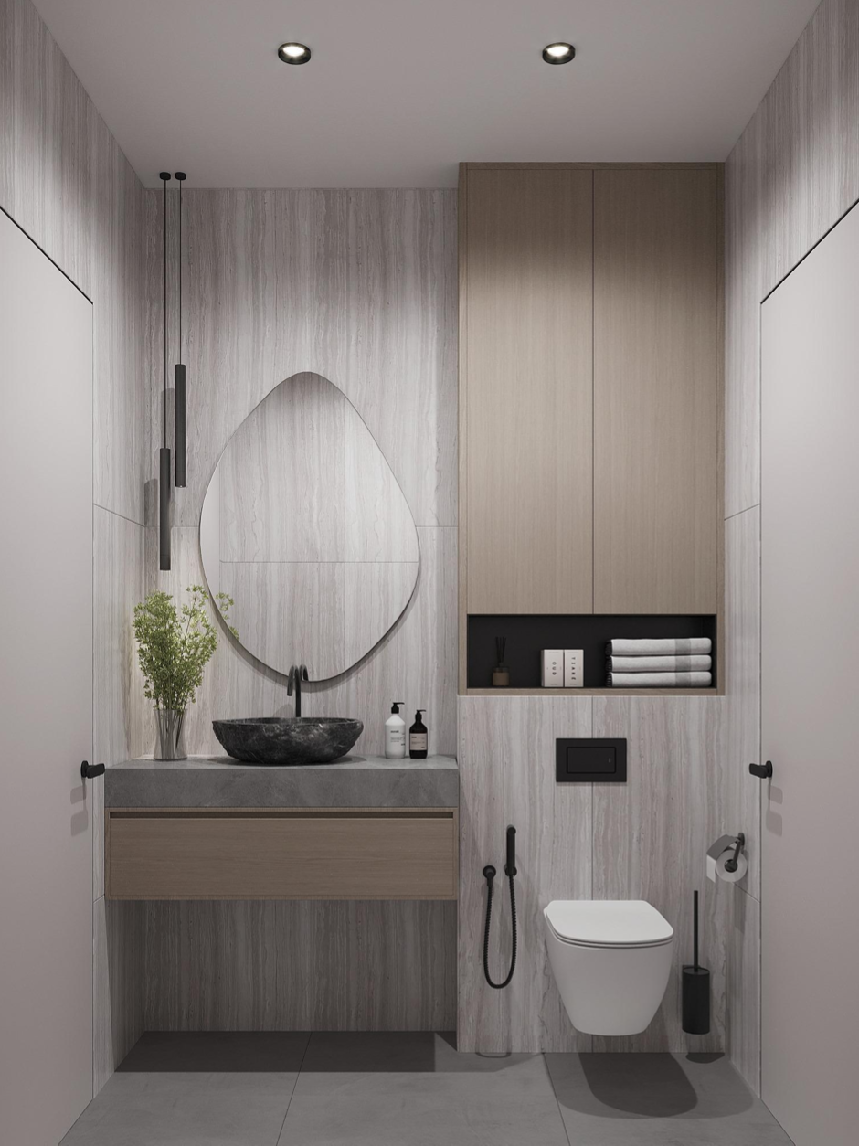 Modern One-Bedroom Loft Apartment in The Cube Premium Complex image