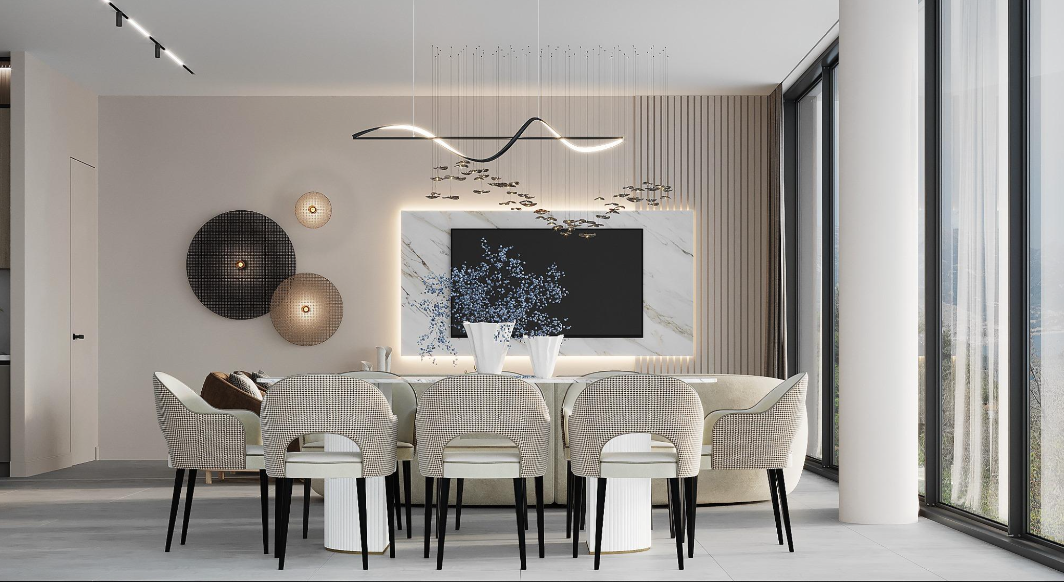 Modern One-Bedroom Loft Apartment in The Cube Premium Complex image