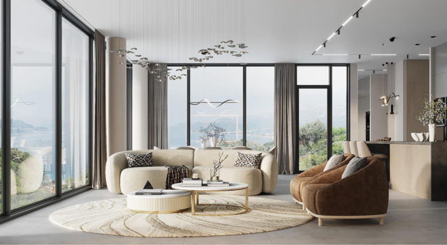 Modern One-Bedroom Loft Apartment in The Cube Premium Complex image