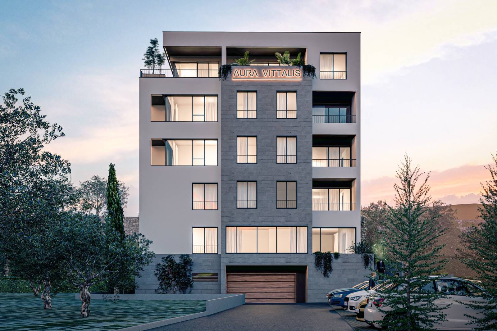 Three-bedroom apartment in AURA BUDVA building image