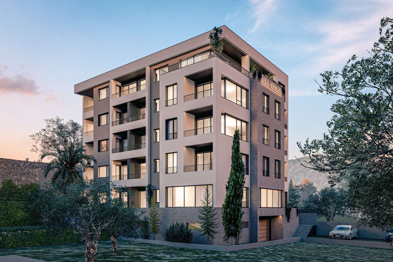 Three-bedroom apartment in AURA BUDVA building image