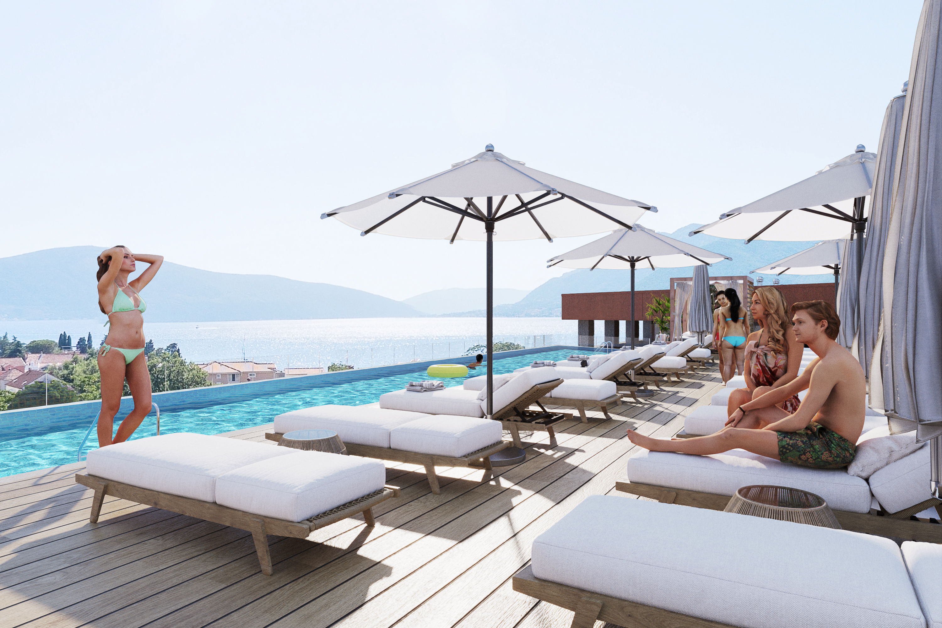 Three-bedroom apartment in Tivat Hotel&Residences image