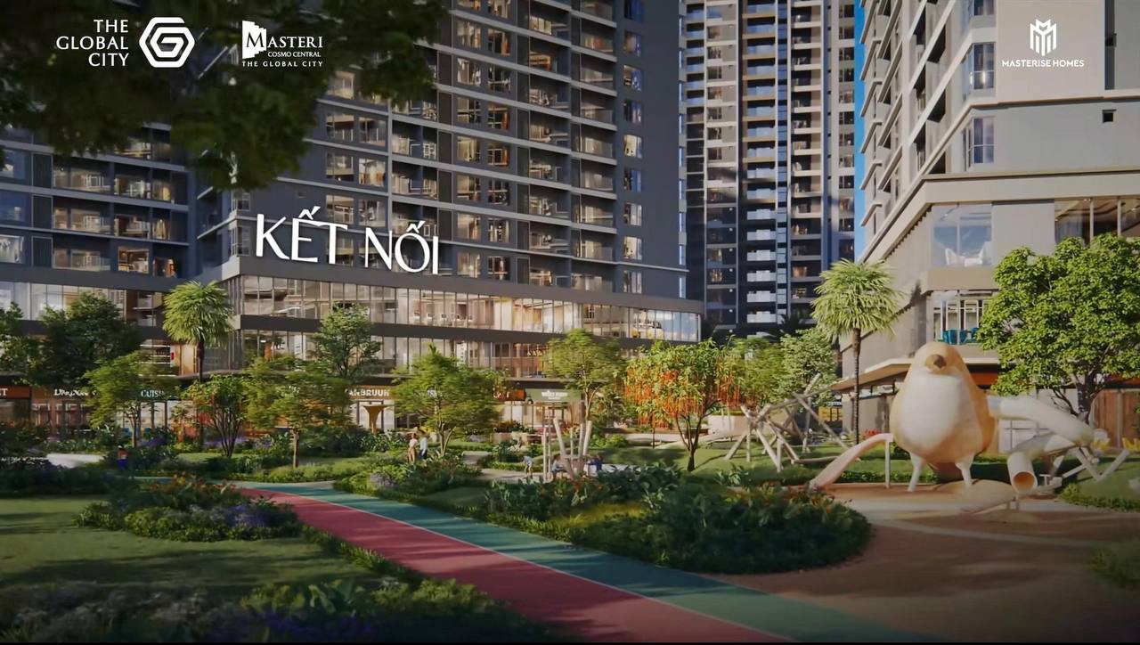 MASTERI COSMO CENTRAL 2PN VIEW TRỰC DIỆN TIỆN ÍCH, GIÁ BÁN 9 TỶ image