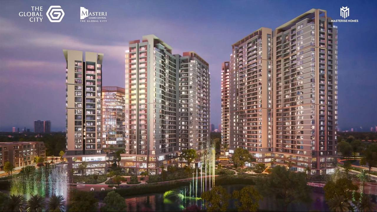 MASTERI COSMO CENTRAL, 2PN, VIEW TRỰC DIỆN TIỆN ÍCH, GIÁ BÁN 8.9 TỶ image