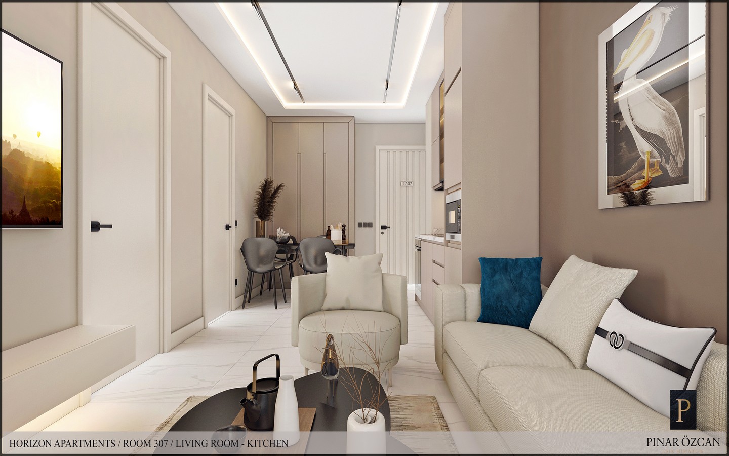 Two bedroom apartments for sale in Bellemond Residence complex image