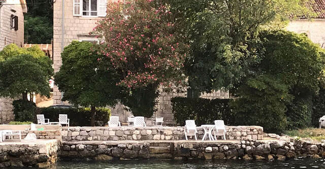 First-line stone villa for sale image