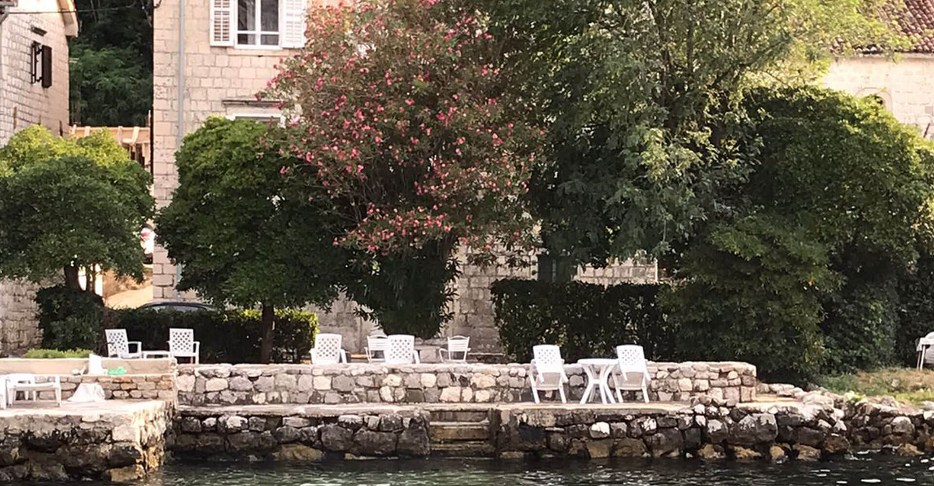 First-line stone villa for sale image