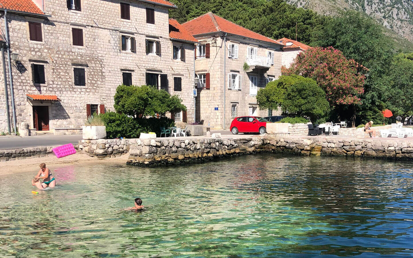 First-line stone villa for sale image