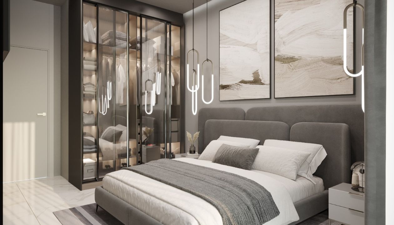 Three-bedroom apartments in the Zaha Place residential building image