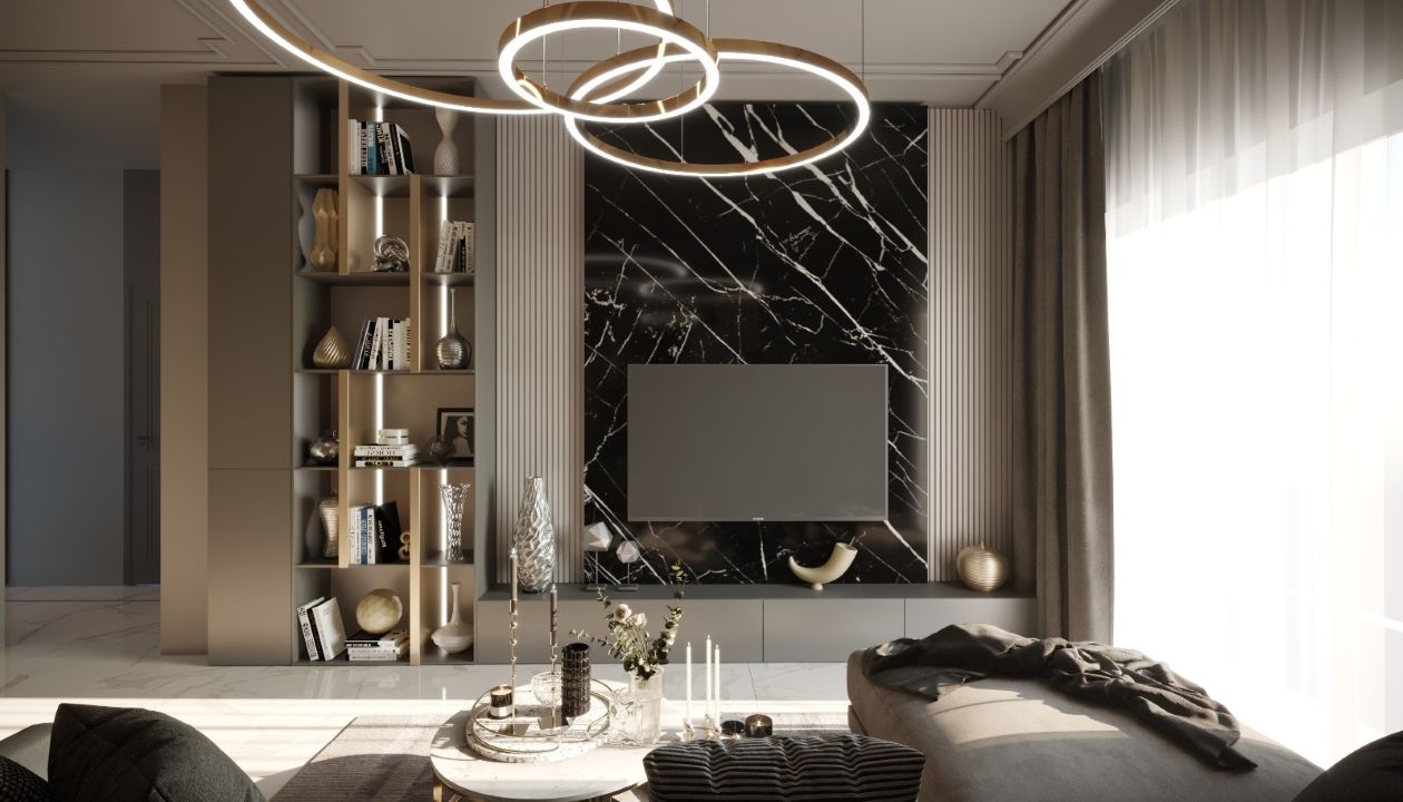 Three-bedroom apartments in the Zaha Place residential building image