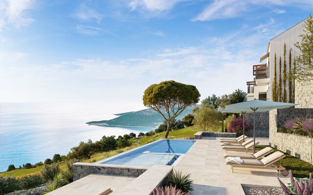 Two-bedroom apartments for sale near golf course – Lustica Bay Peaks image