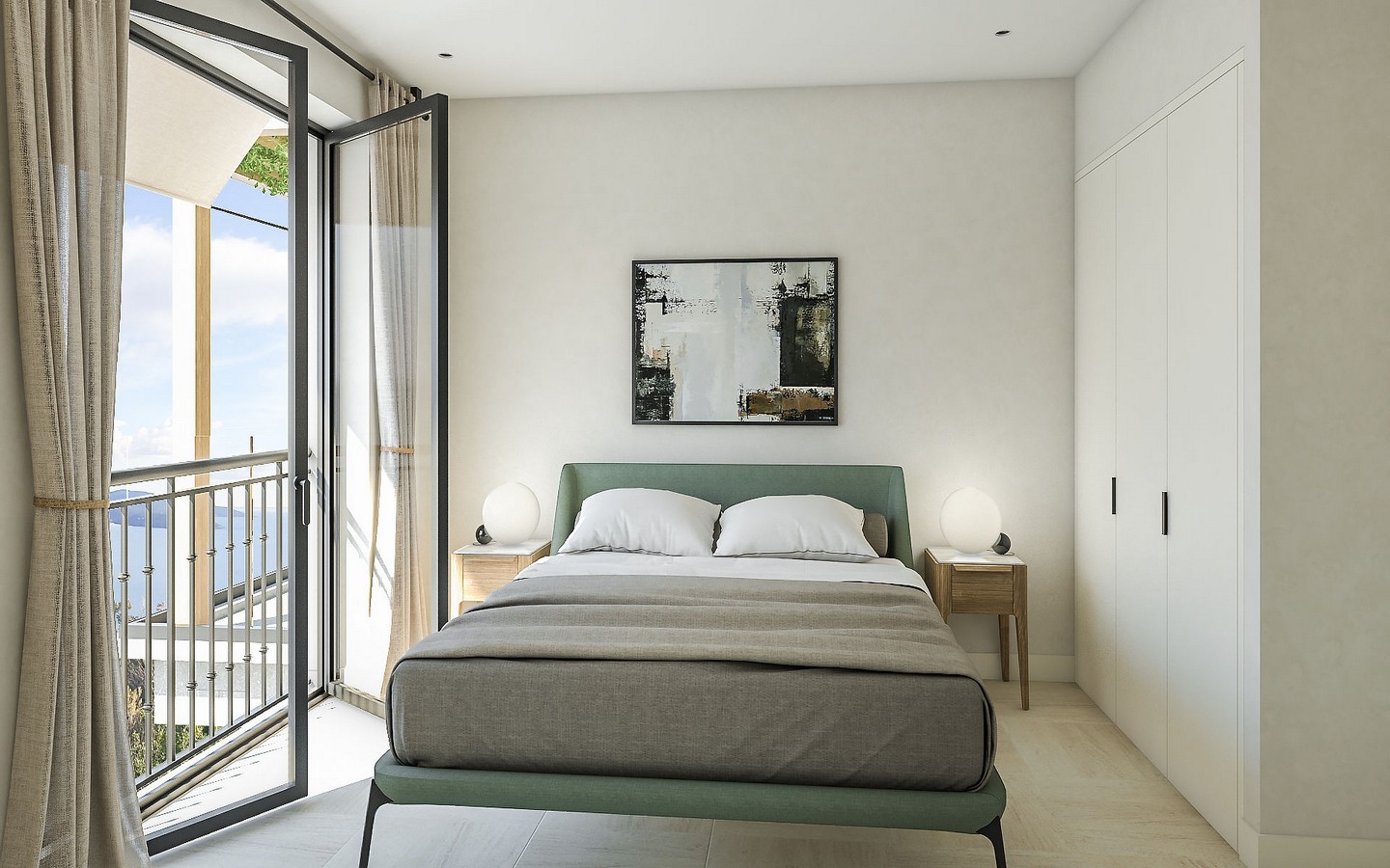 Two-bedroom apartments for sale near golf course – Lustica Bay Peaks image