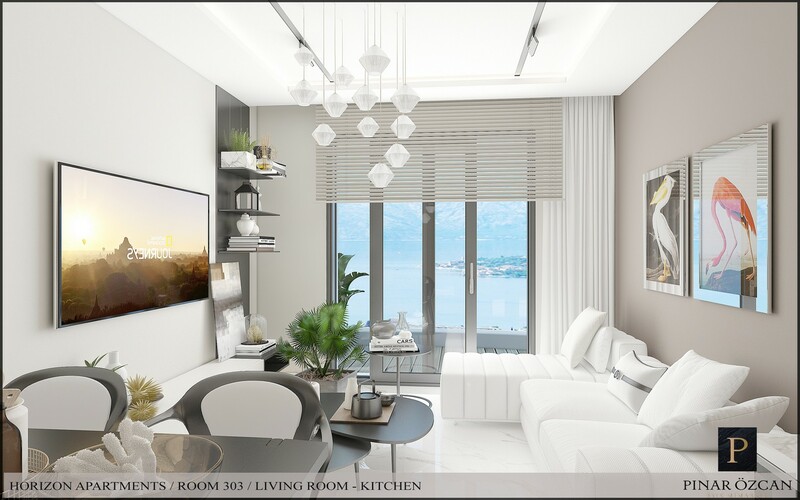 One-bedroom apartments for sale in Bellemond Residence complex