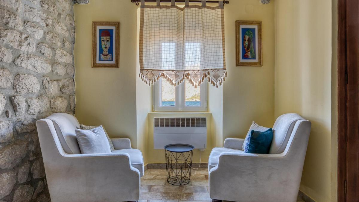 First-line stone villa for sale image