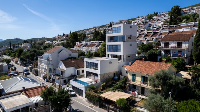 Newly Built Two-Bedroom Villa with Pool and Sea View image