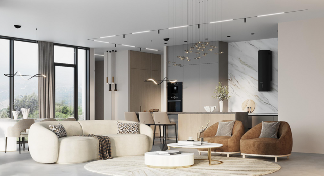 Luxurious 5-Bedroom Villa with Panoramic Views in The Cube Premium Complex image