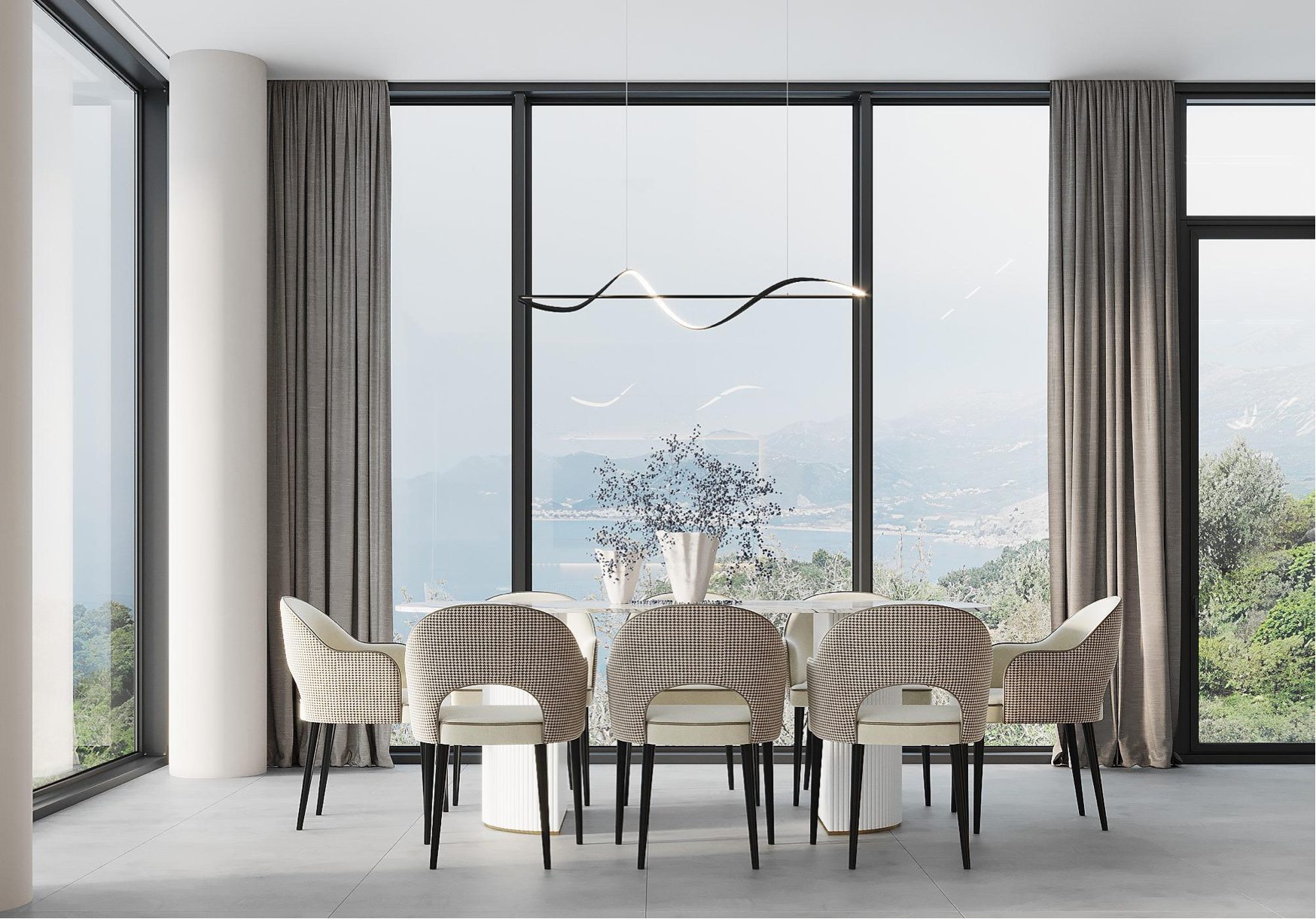 Luxurious 5-Bedroom Villa with Panoramic Views in The Cube Premium Complex image