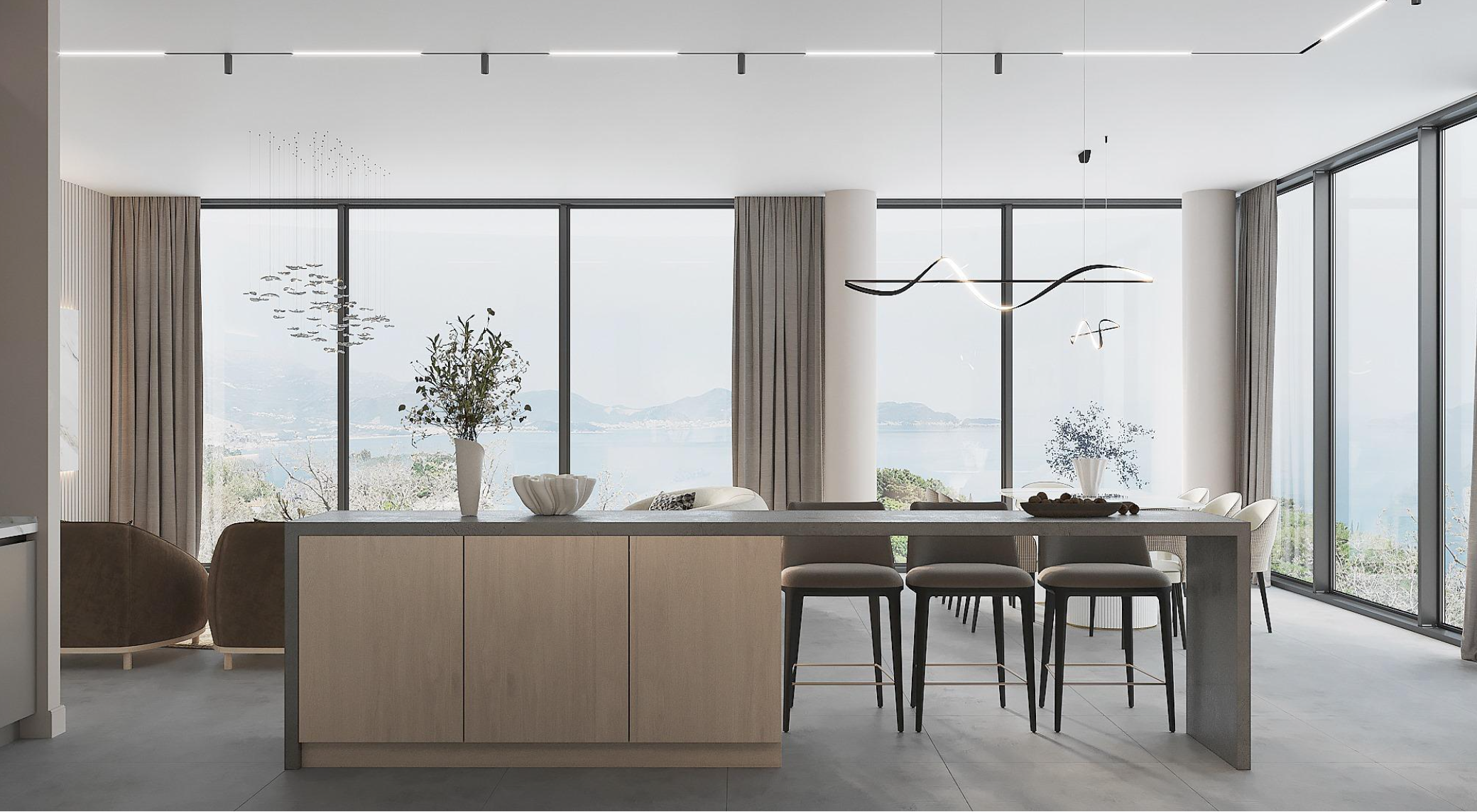 Luxurious 5-Bedroom Villa with Panoramic Views in The Cube Premium Complex image