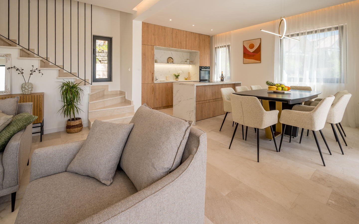 Modern Villa with Infinity Pool and Panoramic Sea View image