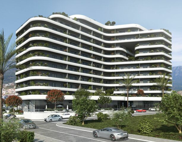 Four-bedroom penthouse apartments in the Zaha Place residential building photo